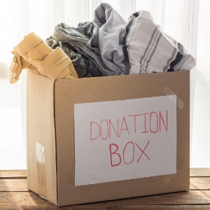 How to Prepare for a Military Move - Donate Items